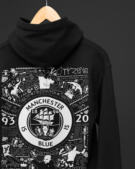 Legacy Man City Hoodie back