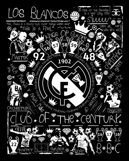 Madrid T-shirt | The Centre Circle